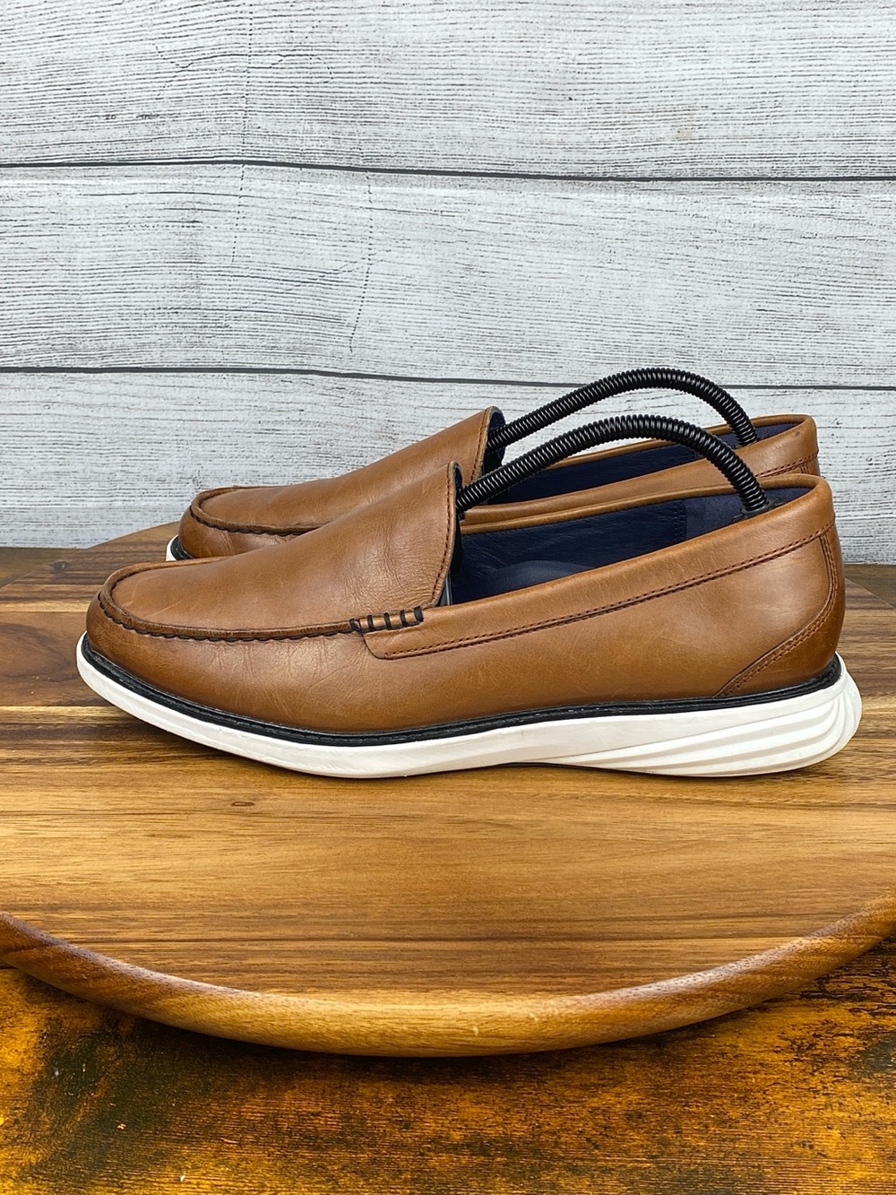 Cole Haan Grand Evolution Venetian Loafer British Tan Slip On C27884 Men’s 9.5 M